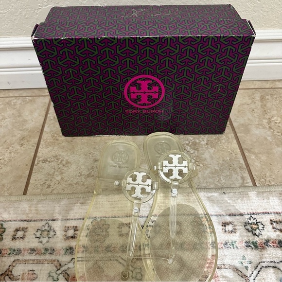 New Tory Burch MINI MILLER JELLY SANDAL size 7 - Picture 5 of 8